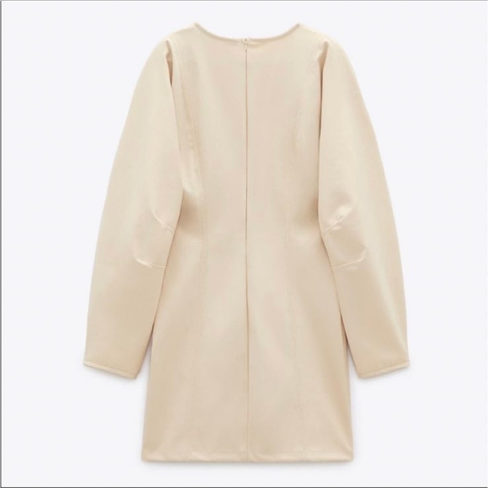 Zara Neoprene Effect Dress - Picture 8 of 11